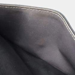 Chanel Black Lambskin Leather Camellia Shoulder Bag  