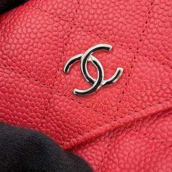 Chanel Quilted Caviar Medium Multipocket O Case Clutch 