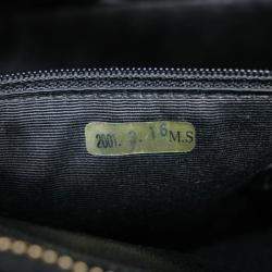 Pre Owned Chanel Black Caviar Skin Medallion Tote Bag