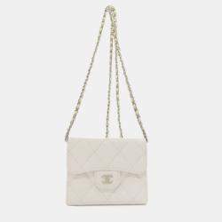 Chanel Caviar Leather Bi-Fold  Wallet On Chain
