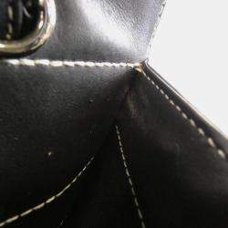 Chanel Black Lambskin Square Stitched Shoulder Bag 