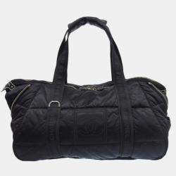 Chanel Sports Line Seal Boutique Coco Mark Boston Bag Nylon