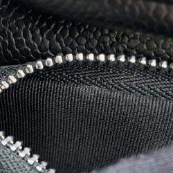 Chanel Black Caviar Leather Multi-Pocket Business Bag 