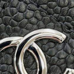 Chanel Black Caviar Leather Multi-Pocket Business Bag 