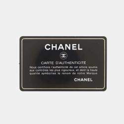 Chanel Black Caviar Leather Multi-Pocket Business Bag 