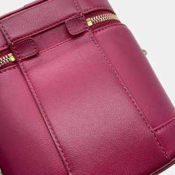 Pre Owned Chanel Lambskin CC Logo Vanity Chain Shoulder Bag