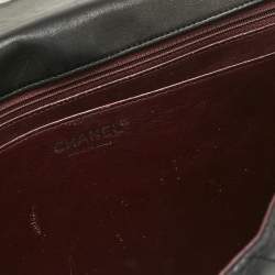 Chanel Black Quilted Leather Maxi Classic Single Flap Bag