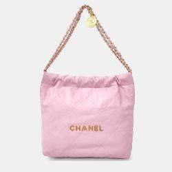 Chanel Pink Leather 22 bag