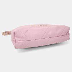 Chanel Pink Leather 22 bag