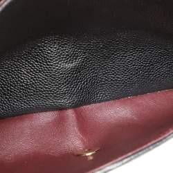 Chanel Black Quilted Caviar Leather Jumbo Classic Double Flap Bag