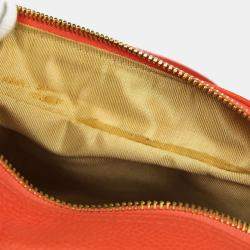 Chanel Scarlet Calfskin Bowling Bag