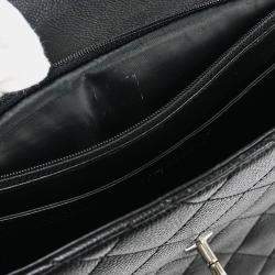 Chanel Black Calfskin Handbag