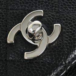 Chanel Black Calfskin Handbag