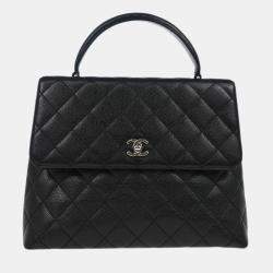 Chanel Black Calfskin Handbag
