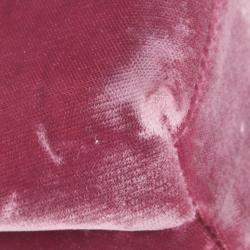 Chanel Pink Velvet Evening Bag
