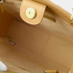 Chanel Beige Caviar Leather Petite Shopping Tote Bag
