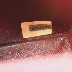 Chanel Black Lambskin Classic Square Flap Shoulder Bag