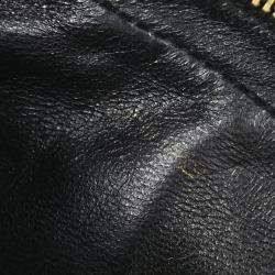 Pre Owned Chanel Black Calfskin Leather CC Camera Bag