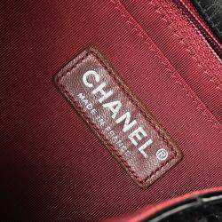 مملوكة مسبقًا Chanel Black Patent Leather Single Flap Shoulder Bag