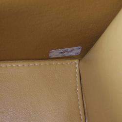 مملوكة مسبقًا حقيبة شانيل قلاب كلاسيك جامبو جلد عجل بيج عاتق