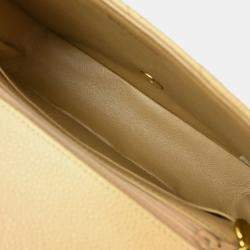 مملوكة مسبقًا Chanel Beige Calfskin Small Diana Shoulder Bag