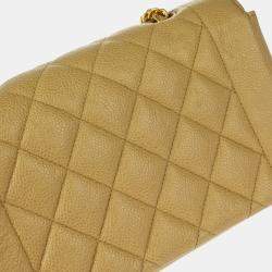 مملوكة مسبقًا Chanel Beige Calfskin Small Diana Shoulder Bag