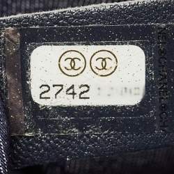 Pre Owned Chanel Black Leather CC Mania Vanity Bag