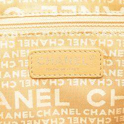 Chanel Multicolor Printed Canvas Clover Watercolor Tote
