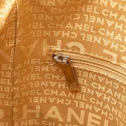 Chanel Multicolor Printed Canvas Clover Watercolor Tote