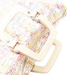 Chanel Multicolor Printed Canvas Clover Watercolor Tote