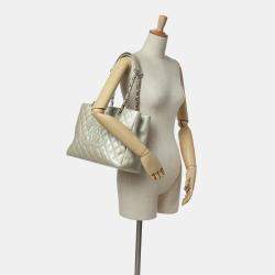 Chanel Gold Caviar Grand Shopping Tote