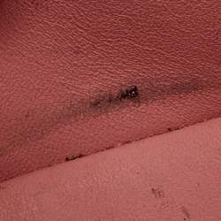 Pre Owned Chanel Pink Quilted Leather Mini Rectangle Classic Single Flap Bag