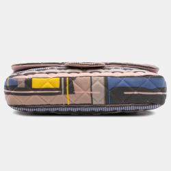 Chanel Multicolor Small Quilted Jersey Ocean Drive Flap