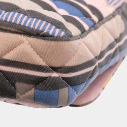 Chanel Multicolor Small Quilted Jersey Ocean Drive Flap