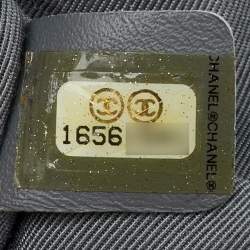 Chanel Beige Patent Leather Large Reverso Boy Flap Bag