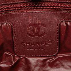 Pre Owned Chanel Black Small Quilted Nylon Coco Cocoon Tote
