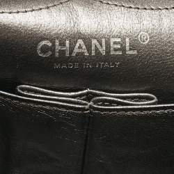 Chanel Metallic Quilted Aged Leather 228 Reissue 2.55 Flap Bag