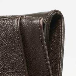 Chanel Choco Brown Leather Cerf Shopper Tote