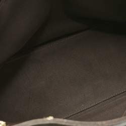 Chanel Choco Brown Leather Cerf Shopper Tote