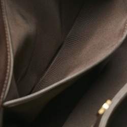 Chanel Choco Brown Leather Cerf Shopper Tote
