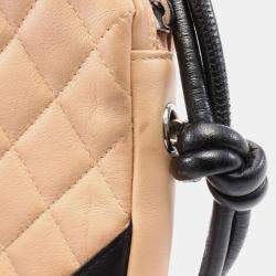Chanel Beige and Blue Cambon Ligne Crossbody Bag