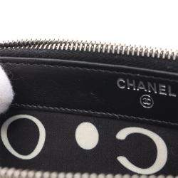 Pre Owned Chanel Black Leather Small Clutch With Chain