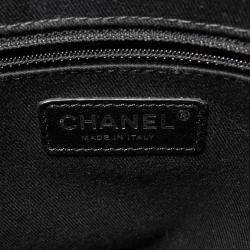 Chanel Blue Leather Classic Tote Bag