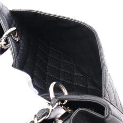 Chanel Black Leather Grand Shopping Tote Bag