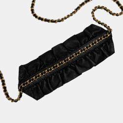Chanel Red Lambskin Romance Wallet On Chain