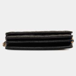 Chanel Red Lambskin Romance Wallet On Chain