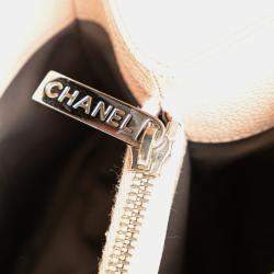 Chanel Beige Caviar Grand Shopping Tote