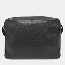Pre Owned Chanel Black Caviar Leather Shoulder Bag