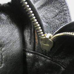 Pre Owned Chanel Grained Calfskin Shoulder Bags