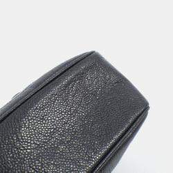 Pre Owned Chanel Grained Calfskin Shoulder Bags
